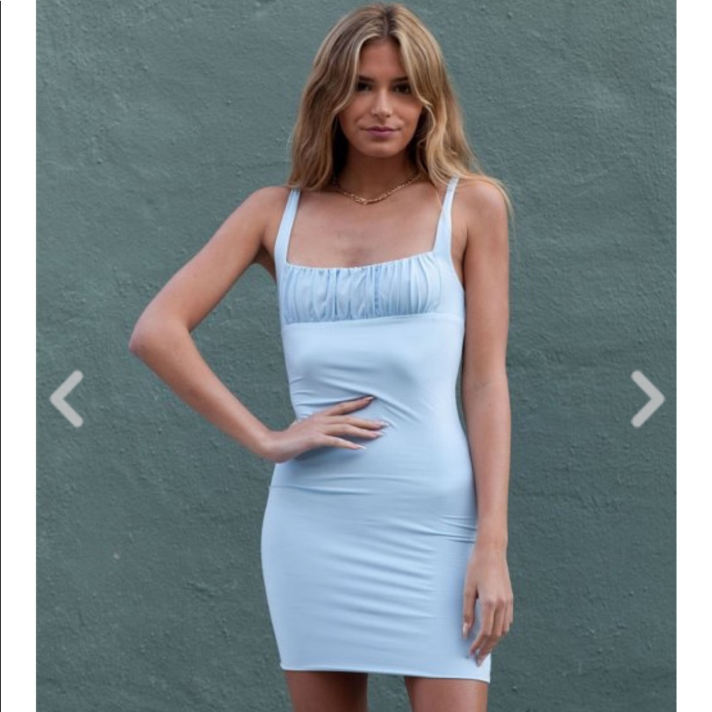 Isabelles Cabinet baby blue dress